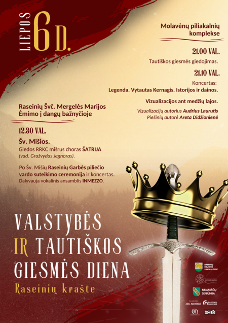 Kviečiame prasmingai paminėti Valstybės ir Tautiškos giesmės dieną