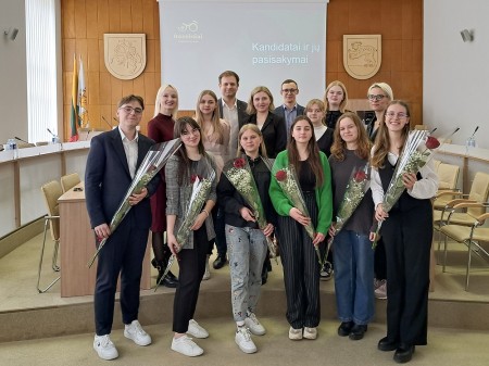 Išrinkti jaunimo atstovai į Raseinių rajono savivaldybės jaunimo reikalų tarybą