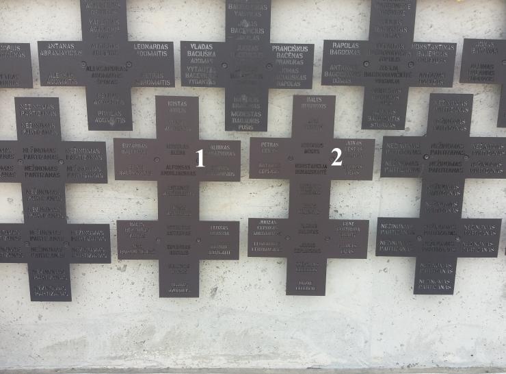 Partizanų memoriale atnaujinta 18 stelų