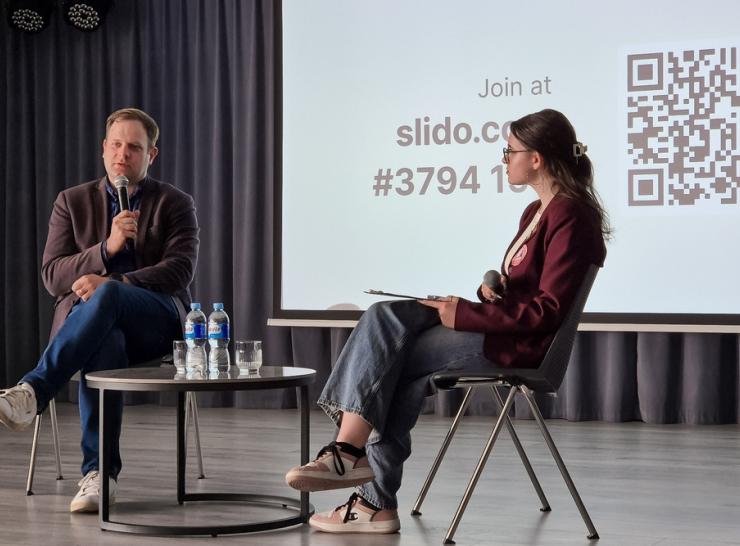 Debatų popietė su gimnazistais – apie jaunimo politiką, švietimą ir Europos ateitį