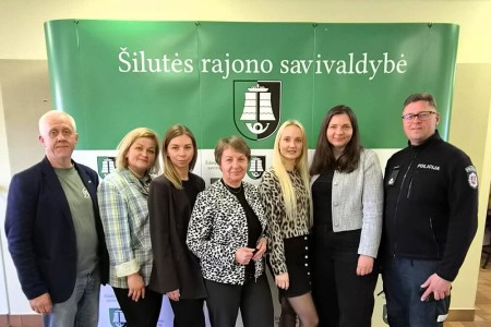 Raseinių atstovai Šilutėje stiprino žinias apie pagalbos tinklus jaunimui