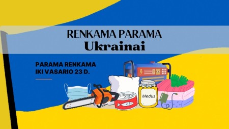 Ilgamečiams Savivaldybės partneriams Ukrainoje renkama skubi humanitarinė pagalba
