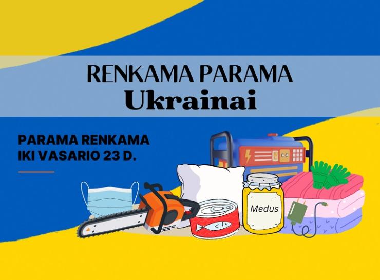 Ilgamečiams Savivaldybės partneriams Ukrainoje renkama skubi humanitarinė pagalba