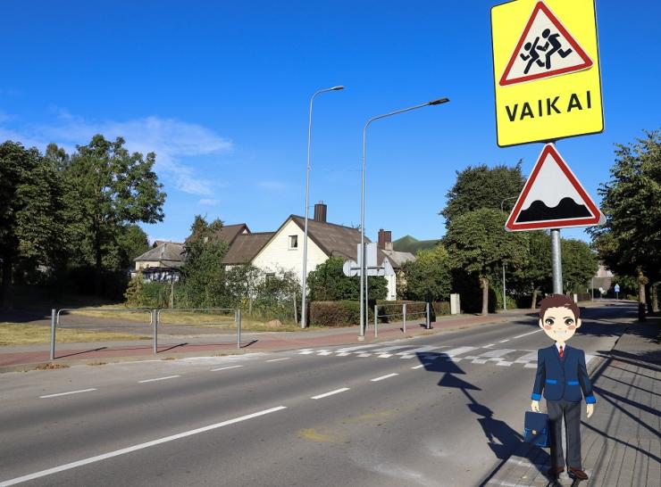  Prie rajono ugdymo įstaigų pastatyti muliažai