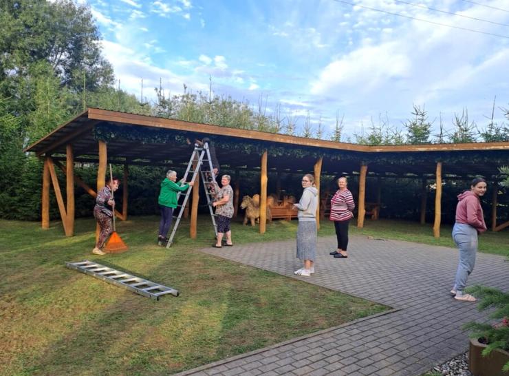 Didžiuliuose – nauja erdvė bendruomenės veikloms