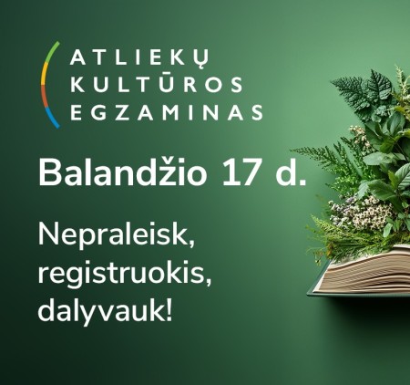 Pasižymėkite datą – balandžio 17 d. gyventojai kviečiami dalyvauti „Atliekų kultūros“ egzamine