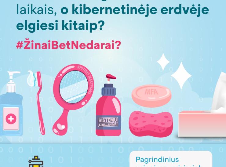 NKSC blokuoja kenkėjiškas svetaines, bet gyventojams vis dar trūksta kibernetinės higienos 
