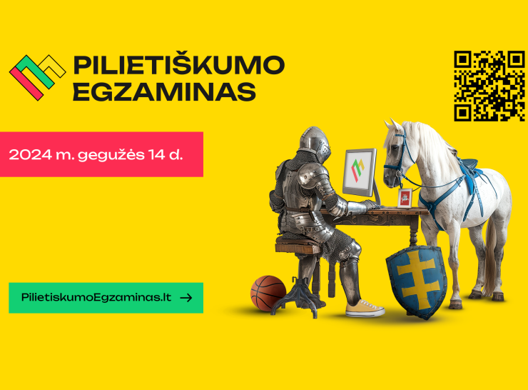 Kviečiame dalyvauti pirmajame Pilietiškumo egzamine