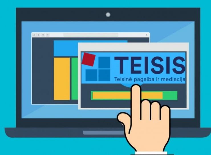 Nuo 2021 m. balandžio 1 d. įdiegiama teisinių paslaugų informacinė sistema – TEISIS