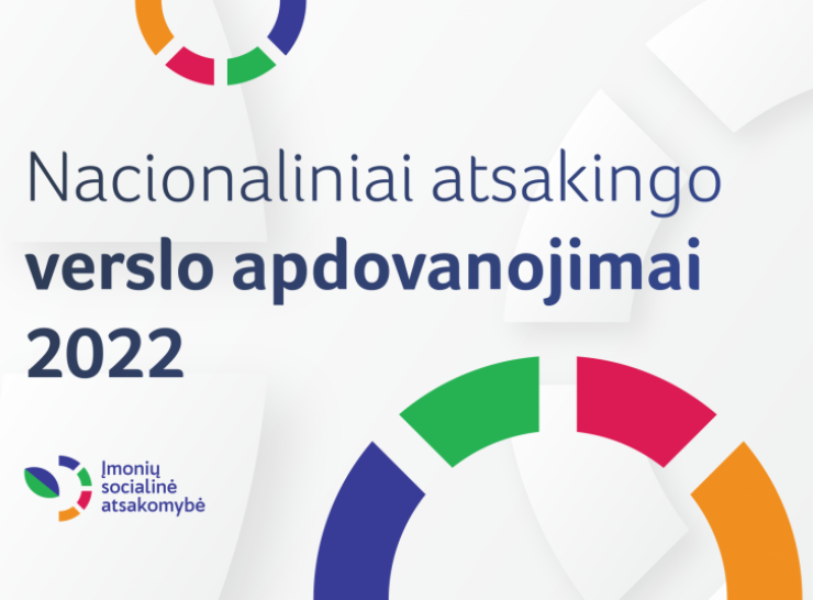 Nacionaliniai atsakingo verslo apdovanojimai 2022: įmonės kviečiamos teikti paraiškas