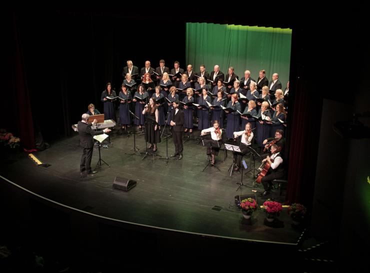 Mišrus choras „Šatrija“ paminėjo kūrybinės veiklos 70-metį