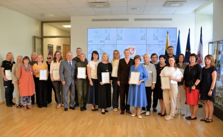 Kaimų bendruomenė „Berteškiai“ tapo Vidaus reikalų ministerijos konkurso nugalėtoja