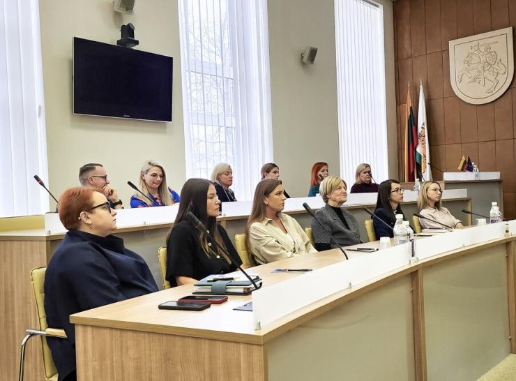 Savivaldybėje vyko tarpinstitucinė diskusija dėl vaikų teisių apsaugos stiprinimo Raseinių rajone