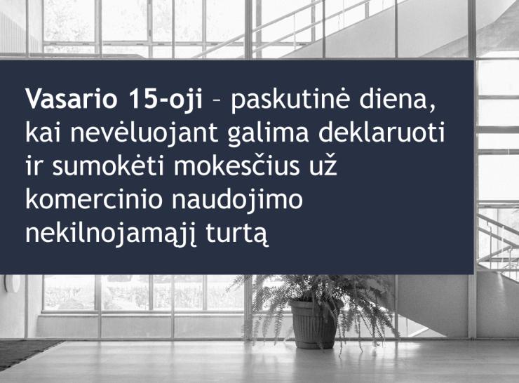 Kauno apskrities valstybinė mokesčių inspekcija primena