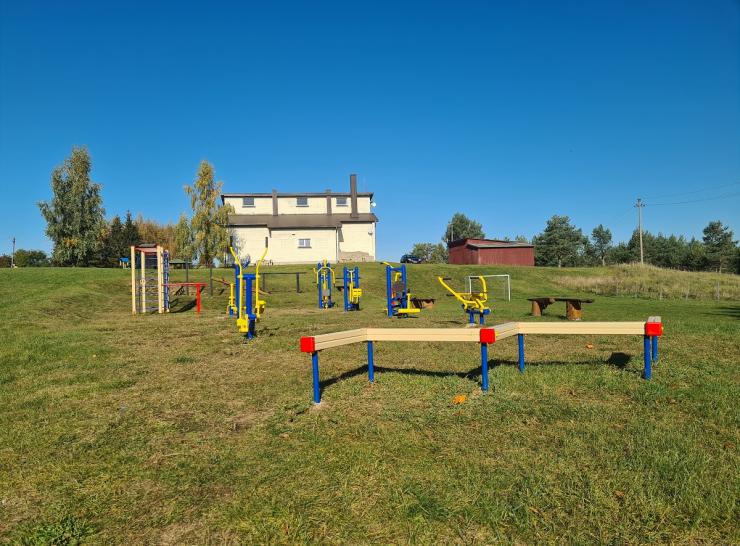 Aktyvaus laisvalaikio erdvės įrengimas Kalnujuose