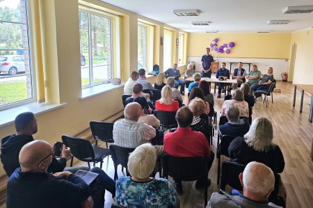 Diskutuota apie galimybes priimti turistus pritaikius Lyduvėnų tiltą lankymui