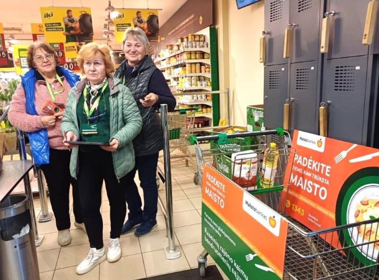 Pavasarinė „Maisto banko“ akcija Raseiniuose