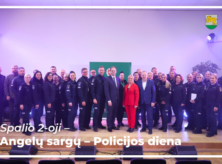 Sveikinimas Angelų sargų – Policijos dienos proga