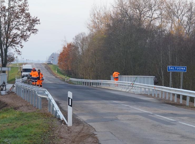 Baigti tilto per Šaltuoną rekonstravimo darbai: eismas vyksta įprastu ritmu