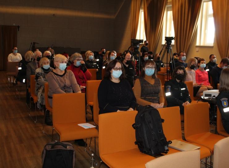 Rajono bendruomenės dalyvavo konferencijoje „Veikliausia saugios kaimynystės grupė“