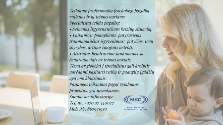 Nemokamos psichologų konsultacijos 