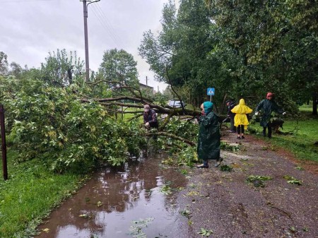 Audros padariniai sparčiai šalinami visame Raseinių rajone