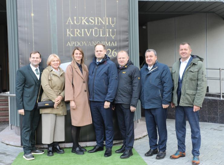 Raseinių krašto atstovai dalyvavo „Auksinių krivūlių“ apdovanojimuose