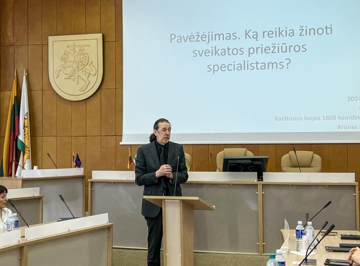 Savivaldybėje diskutuota apie pacientų pavėžėjimo paslaugas