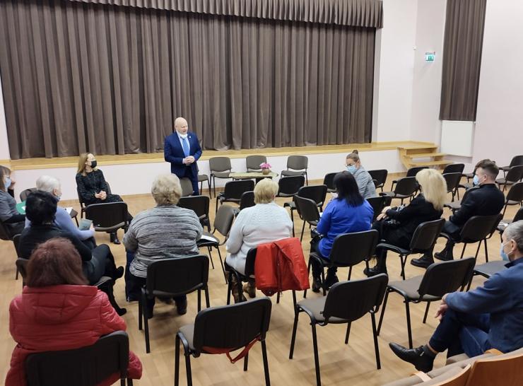Pradėtas susitikimų ciklas su Raseinių rajono kultūros centro atstovais, kaimo bendruomenių pirmininkais ir seniūnais
