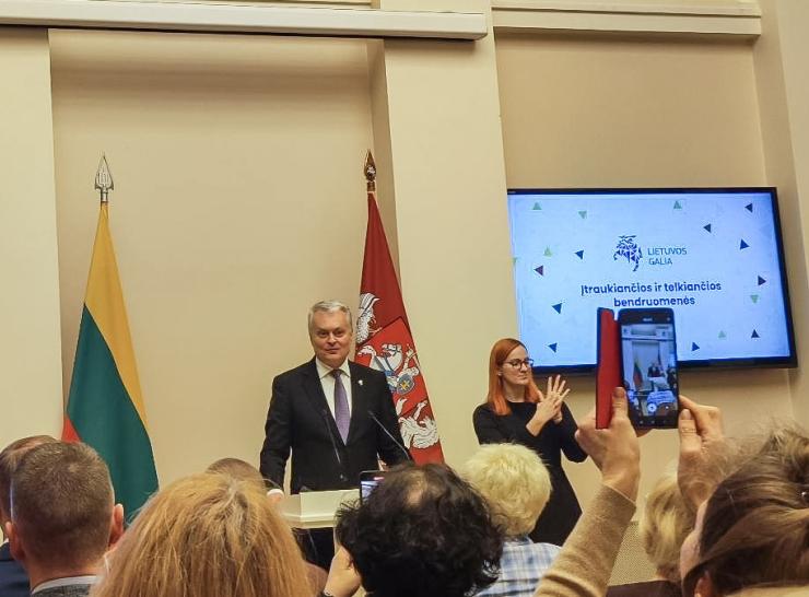 Dalyvavome projekto „Lietuvos galia“ renginyje
