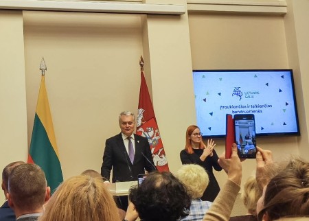 Dalyvavome projekto „Lietuvos galia“ renginyje