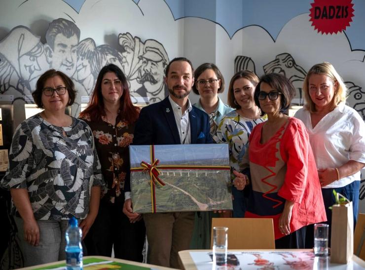 Raseinių delegacija vizito metu stiprino draugystę su Kekava (Latvija)