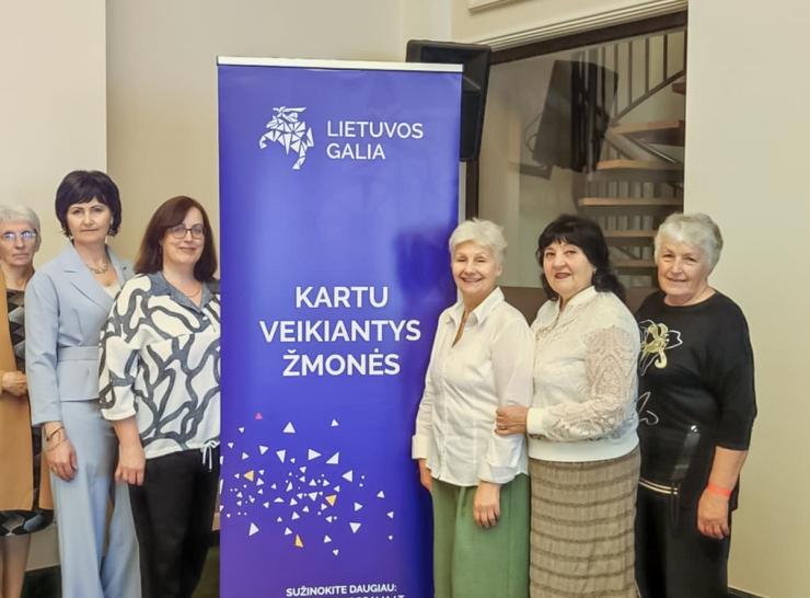 Raseinių atstovai dalyvavo projekte „Lietuvos galia“