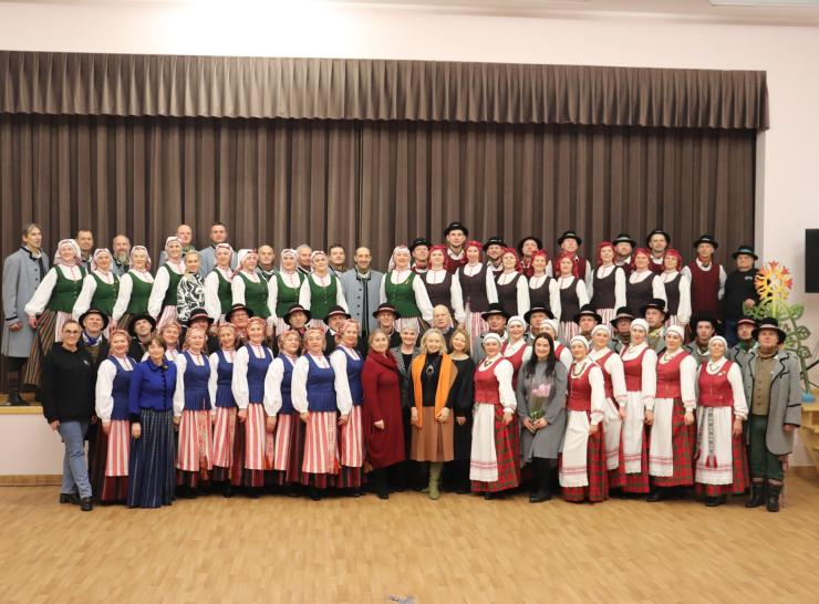 Lietuvos dainų šventei ruošiasi daugybė Raseinių rajono kultūros atstovų