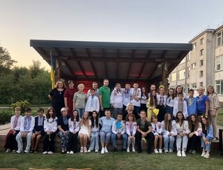 Raseiniškiai sukūrė nepaprastas akimirkas Ukrainos vaikams vasaros stovykloje