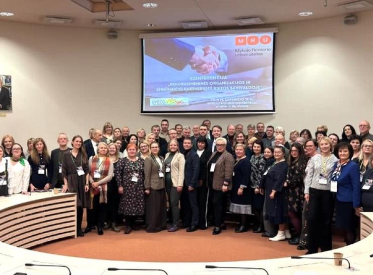 Dalyvavome konferencijoje „Bendruomeninės organizacijos ir seniūnaičio partnerytė vietos savivaldoje“