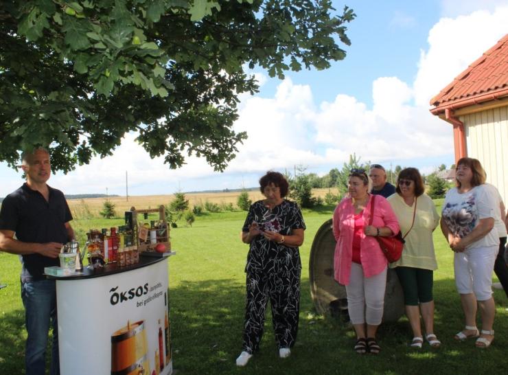 Raseinių rajono vietos veiklos grupės nariai lankėsi Kretingos krašte