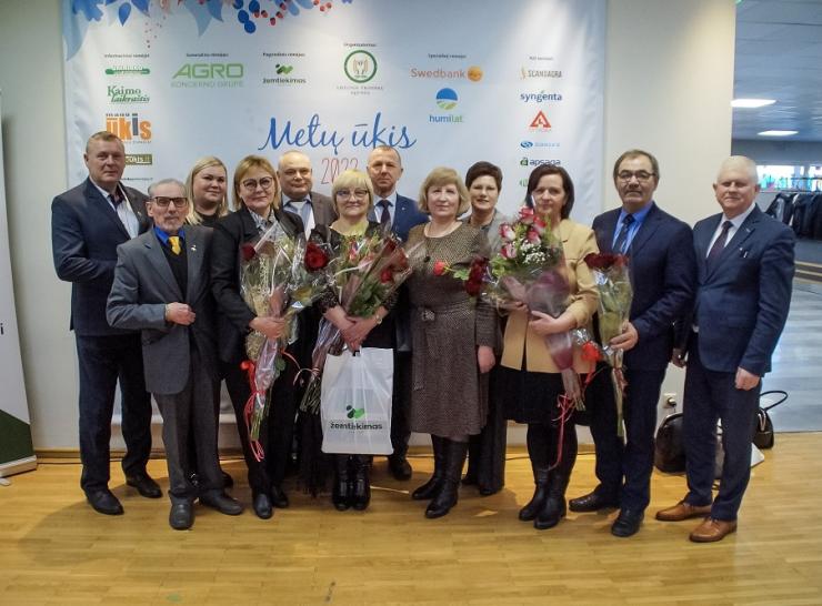 Panevėžyje pagerbti rajonų konkursų „Metų ūkis 2022“ nugalėtojai