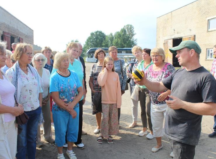 Raseinių rajono kaimų bendruomenių sąjungos nariai susipažino su Skuodo rajono projektais