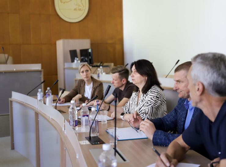 Savivaldybėje apsilankę AB „Via Lietuva“ atstovai turėjo pagyrimų mūsų specialistams