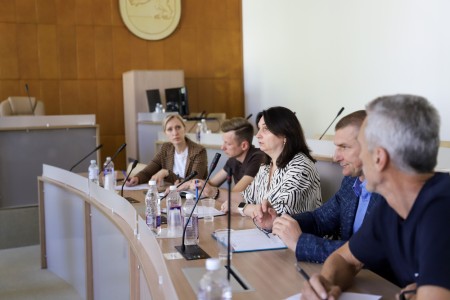 Savivaldybėje apsilankę AB „Via Lietuva“ atstovai turėjo pagyrimų mūsų specialistams