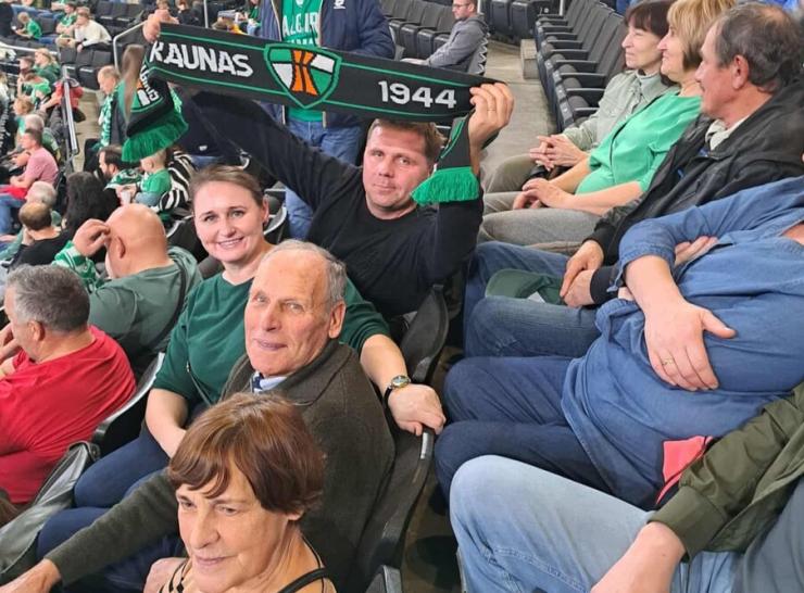Berteškių bendruomenė „Žalgirio“ rungtynėse – emocijos ir įspūdžiai Kaune