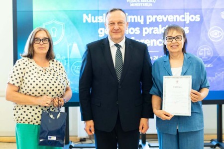 Raseinių rajono bendruomenių iniciatyvos įvertintos Nusikaltimų prevencijos gerosios praktikos konferencijoje
