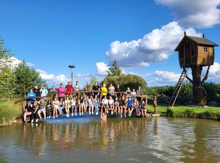 Ukrainiečių vaikų stovykla subūrė visą bendruomenę kilniam tikslui