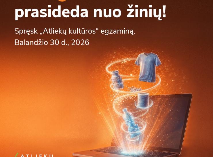 Ar žinote daugiau už Valinską? Meskite jam iššūkį „Atliekų kultūros“ egzamine 