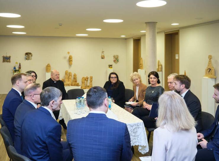 Prezidentas G. Nausėda neabejoja Šiluvos šventovės svarba