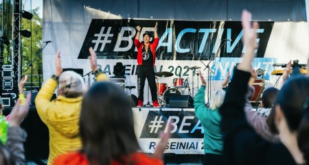 Raseiniuose šurmuliavo „BE ACTIVE NIGHT RASEINIAI 2021“