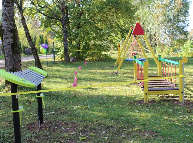 Įgyvendintas projektas „Viešosios erdvės prie Berteškių tvenkinio atnaujinimas“