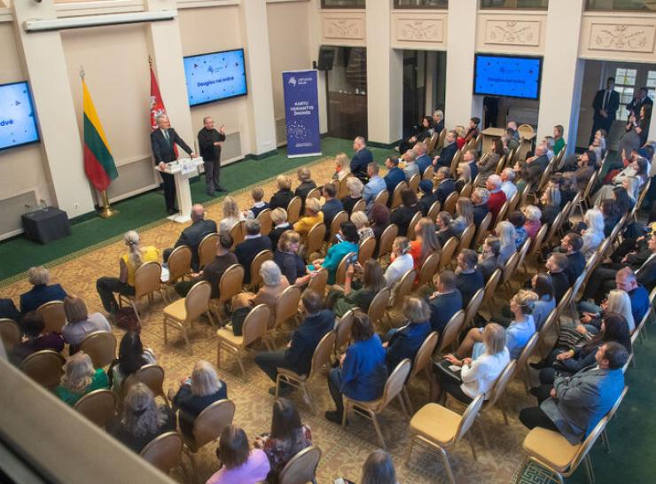 Raseiniškiai dalyvavo „Lietuvos galia“ renginyje Vilniuje
