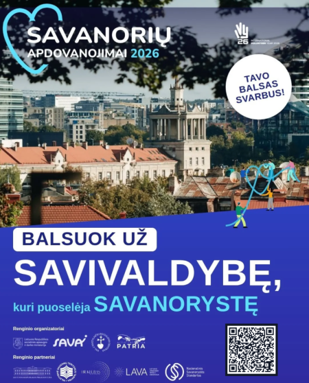 Palaikykime savo kraštą – balsuokime už savanorystę puoselėjančią Raseinių rajono savivaldybę